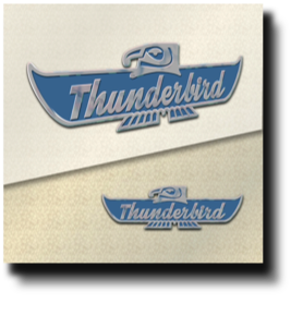 Thunderbird Camper Decal